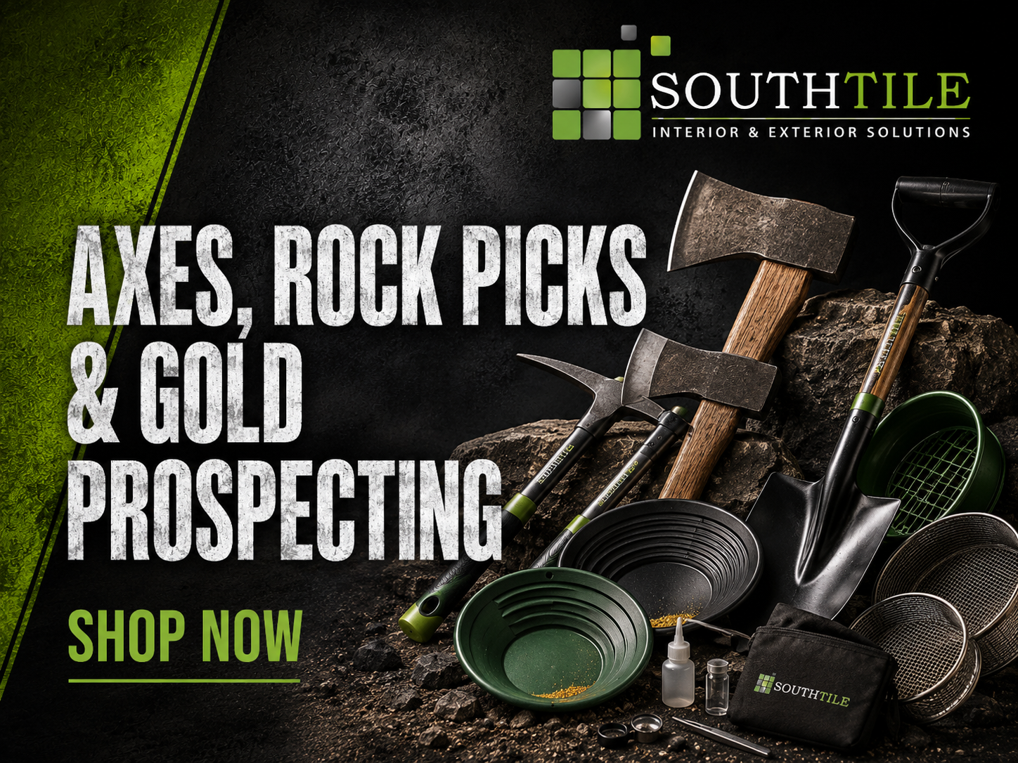 Axes Rock Picks & Gold Prospecting by Southtile Ltd