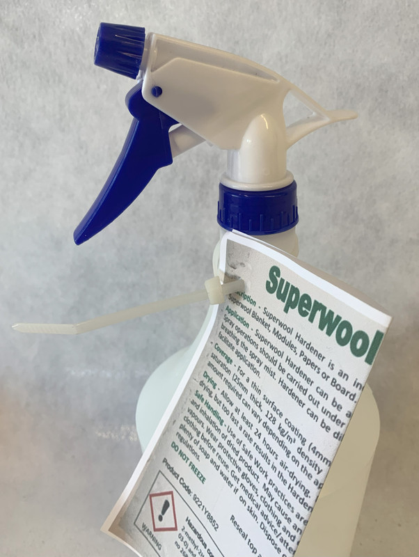 Superwool Hardener 1Litre Spray Bottle 