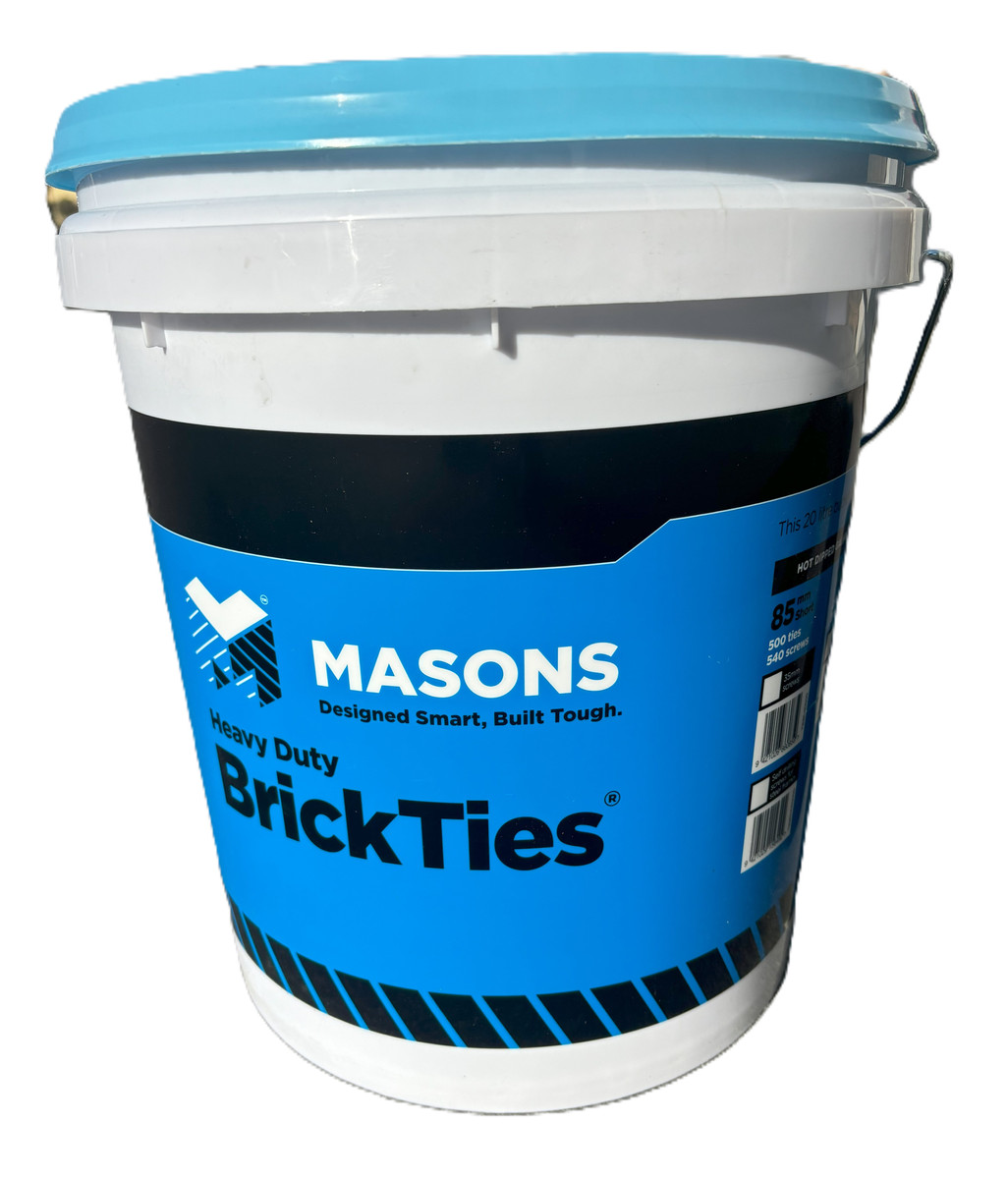 Masons 135mm brick ties by Southtile Ltd 