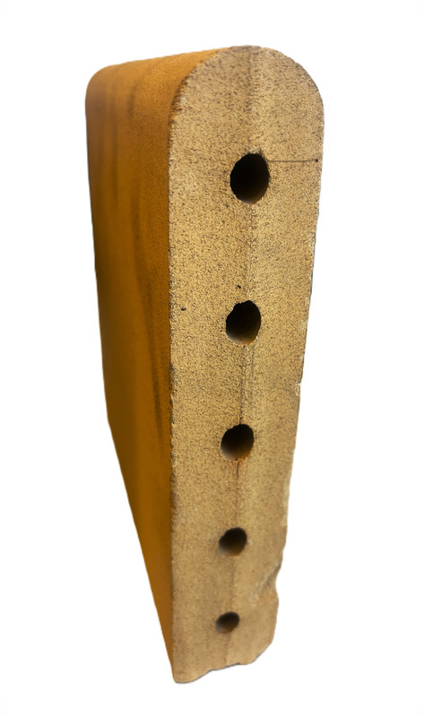 Light Brown Clay Bull Nose Tile 198mm x 250mm x 38mm by Southtile Ltd