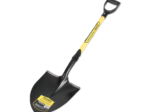 Stanway Round Mouth Shovel Fibreglass D-Handle by Southtile Ltd