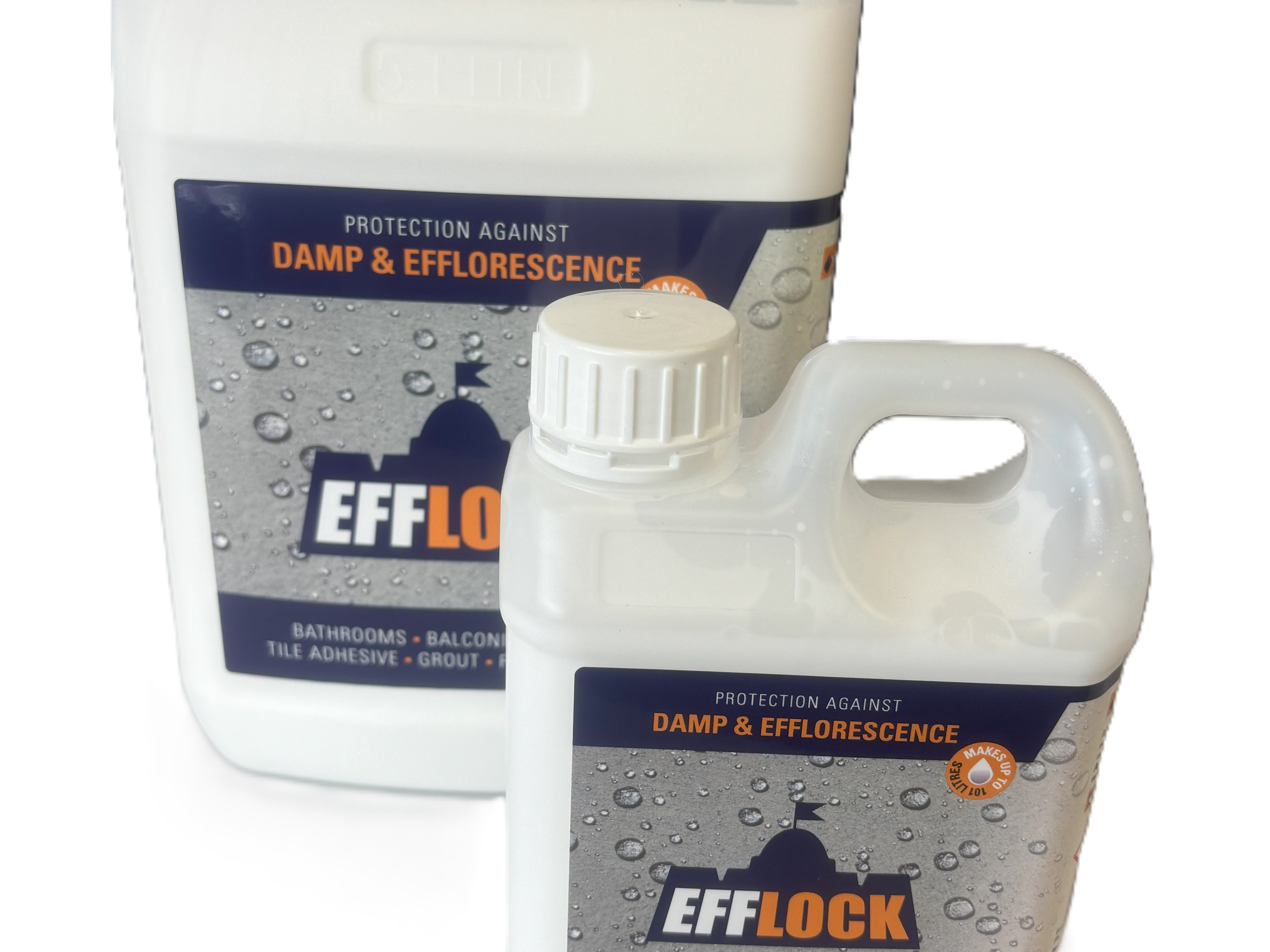 Efflock Prevents Against Damp & Efflorescence 