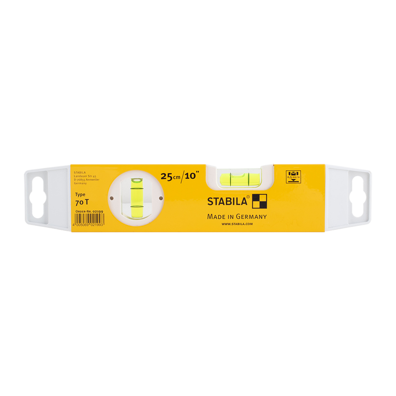 STABILA 250mm Aluminium Torpedo Level by Southtile Ltd 