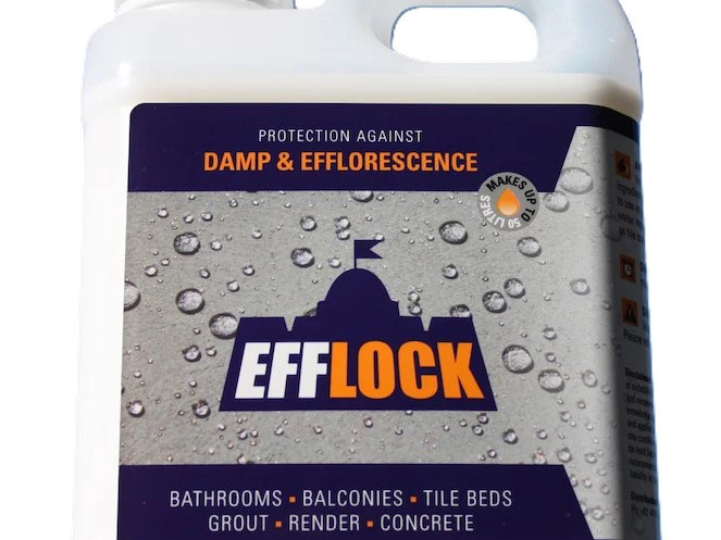 Efflock Efflorescence Protection 5 Litre by Southtile Ltd 