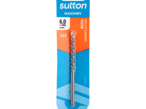 Sutton TCT Masonry Drill Bit – 6.0mm x 100mm by Southtile Ltd