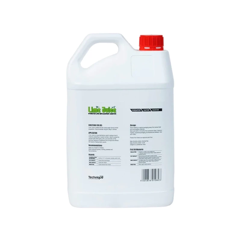 Lime Juice Mortar Additive by Southtile Ltd 