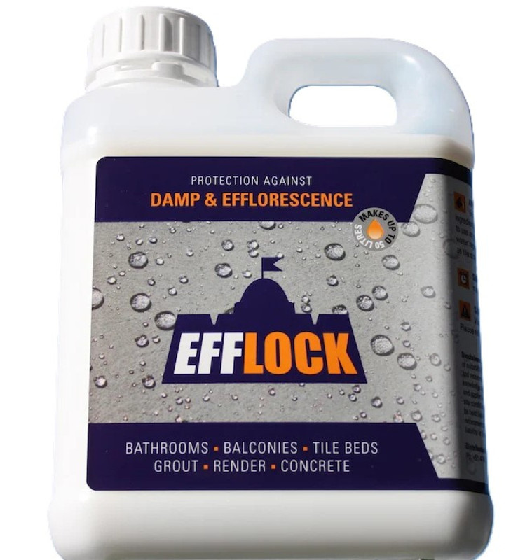 Efflock Efflorescence Protection 20 Litre by Southtile Ltd 