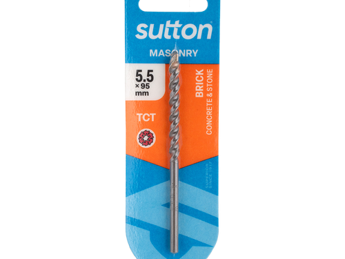 Sutton TCT Masonry Drill Bit – 5.5mm x 95mm by Southtile Ltd 