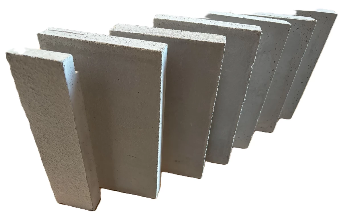 Log Burner Fire Brick Set of Seven Suitable For Minos 2 Fire Place by Southtile Ltd