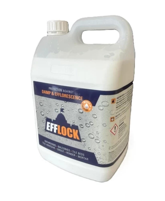 Efflock Efflorescence Protection 5 Litre by Southtile Ltd 