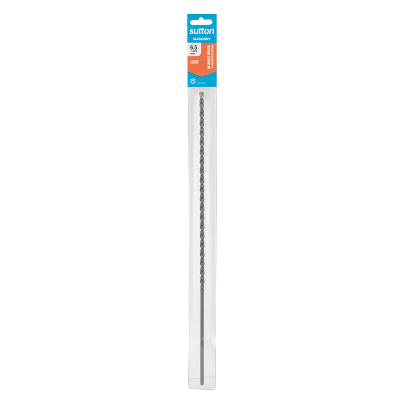 Sutton TCT Masonry Drill Bit –6.5mm x 400mm by Southtile Ltd 
