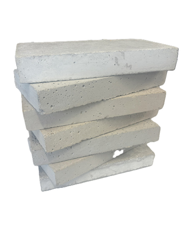 Set of seven fire bricks for Kent fire places by Southtile 