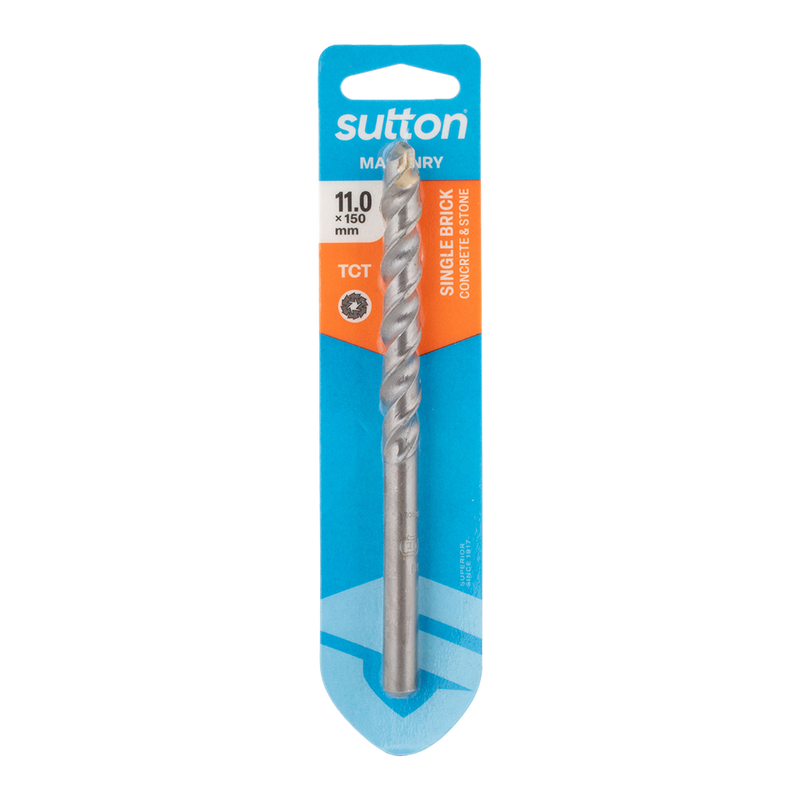 Sutton TCT Masonry Drill Bit – 11mm x 150mm by Southtile Ltd 