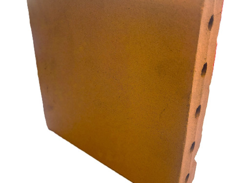Light Brown Clay Bull Nose Tile 198mm x 250mm x 38mm by Southtile Ltd