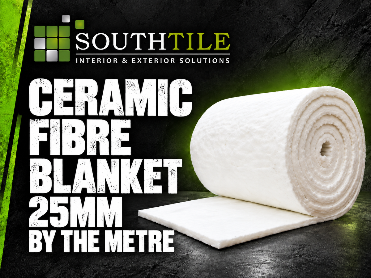 ceramic fibre blanket 25mm by Southtile Ltd 