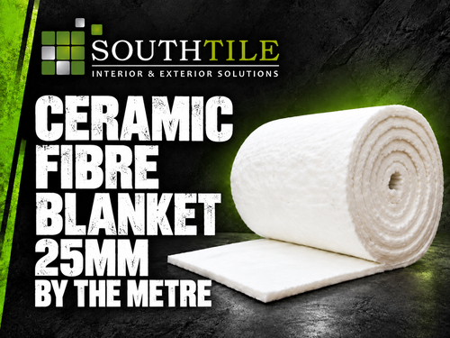 ceramic fibre blanket 25mm by Southtile Ltd