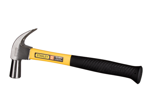 STANLEY 20oz Fibreglass Claw Hammer by Southtile Ltd 