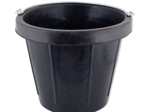 Stanway 12 Litre Rubber Bucket by Southtile Ltd