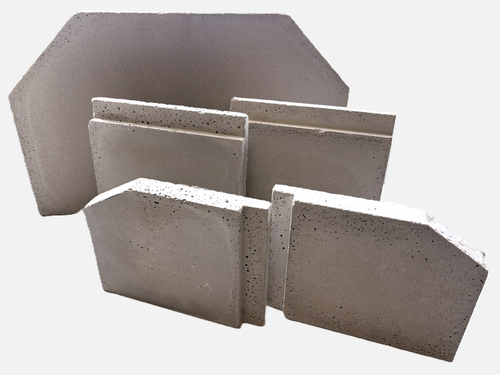 Log Burner Fire Brick Set Of Five Suitable For LE4000 Fires by Southtile Ltd 