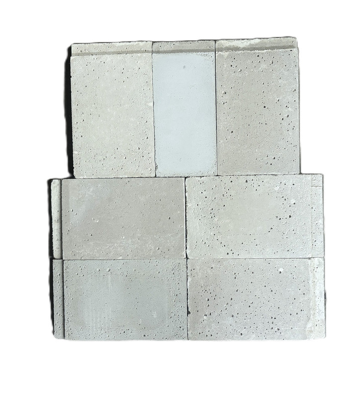 Log burner Fire Brick Set Of Seven Bricks Suitable For Masport R3000 Fires by Southtile Ltd 