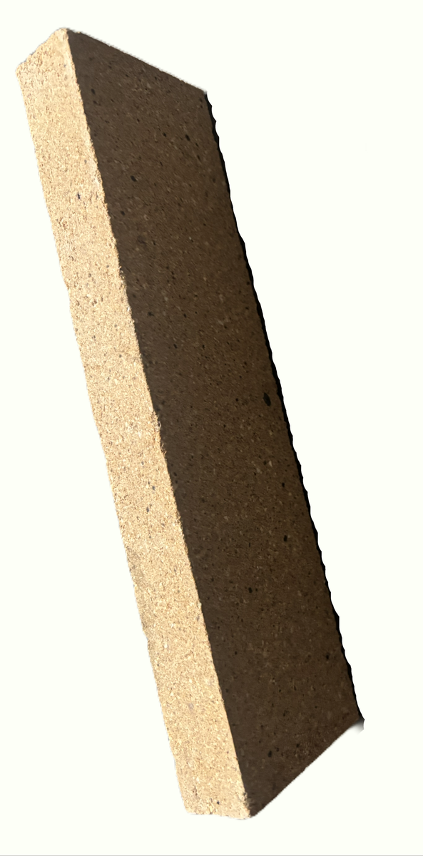 Fire Brick 25mm - Cut 230mm x 60mm x 25mm by Southtile Ltd 