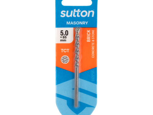 Sutton TCT Masonry Drill Bit – 5.0mm x 85mm by Southtile Ltd 