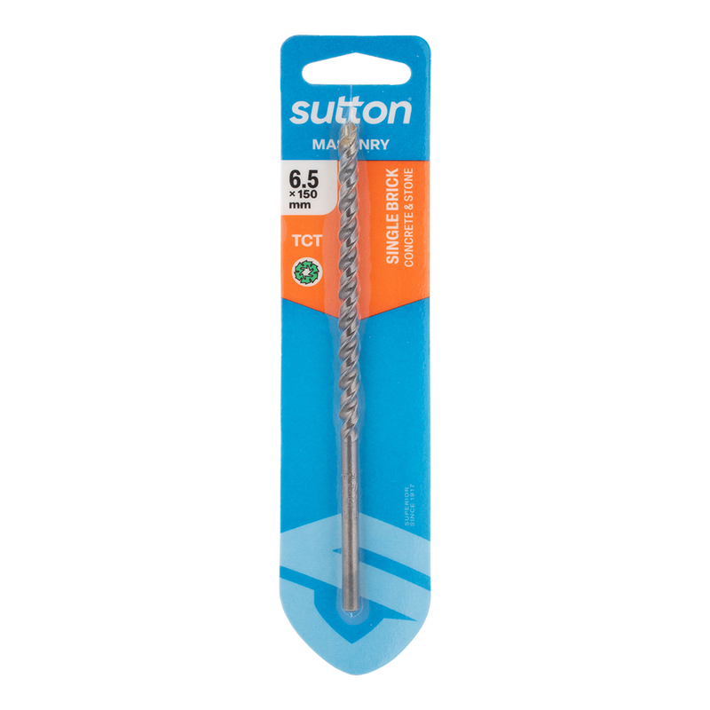 Sutton TCT Masonry Drill Bit 6.5mm x 150mm by Southtile Ltd 