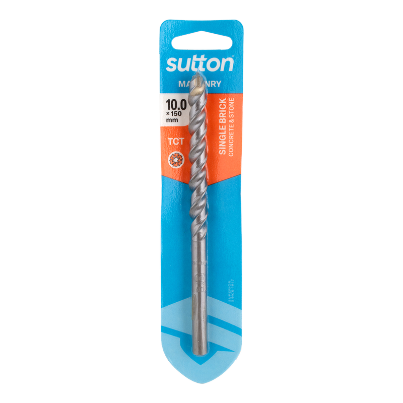 Sutton TCT Masonry Drill Bit – 10mm x 150mm by Southtile Ltd 