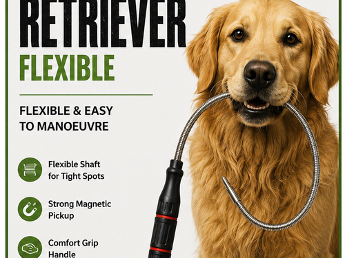 The Retriever Flexible Magnetic Pickup Tool Small Tip By Southtile Ltd