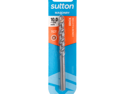 Sutton TCT Masonry Drill Bit 10mm x 120mm by Southtile Ltd