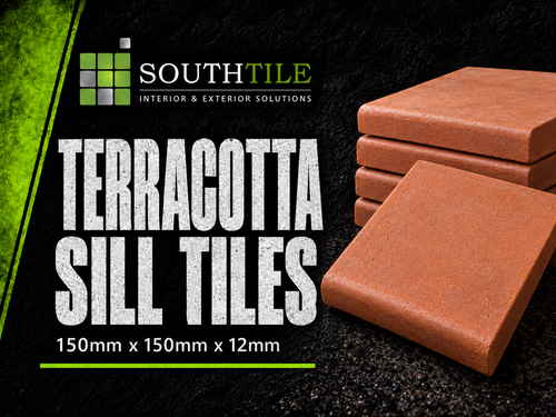 150mm x 150mm x 12mm Terracotta tile by Southtile Ltd