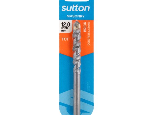 Sutton TCT Masonry Drill Bit – 12mm x 120mm by Southtile Ltd 