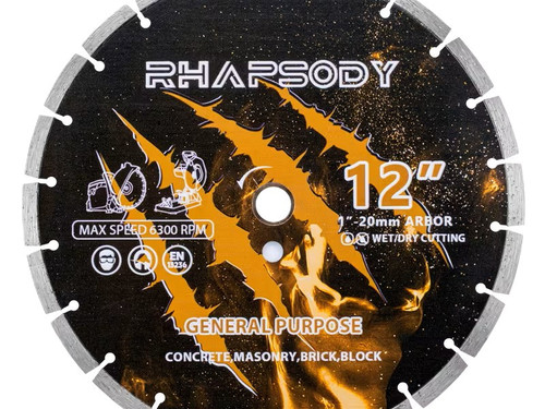 General Purpose 350mm Diamond Masonry Saw Blade by Southtile Ltd 