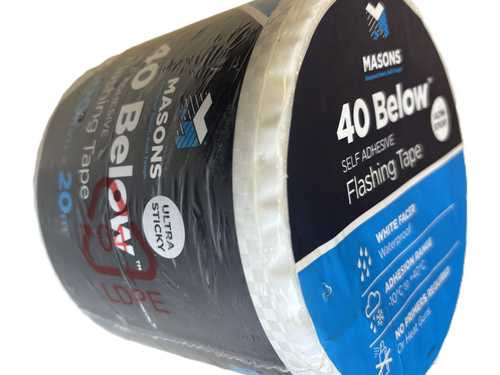 Masons 40 Below™ Flashing Tape – 100mm x 20m by Southtile Ltd