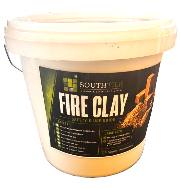Fire Clay 10KG Bucket By Southtile Ltd 