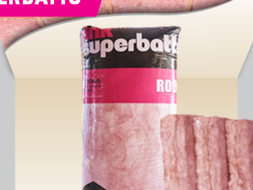 Super Batts R5.0 Skillion Ceiling  Insulation Bale by Southtile Ltd