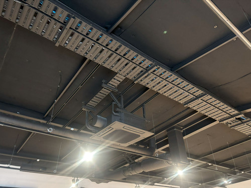  Autex AAB 35-50 Black,  installed by Southtile Insulation held up with insulation anchors.