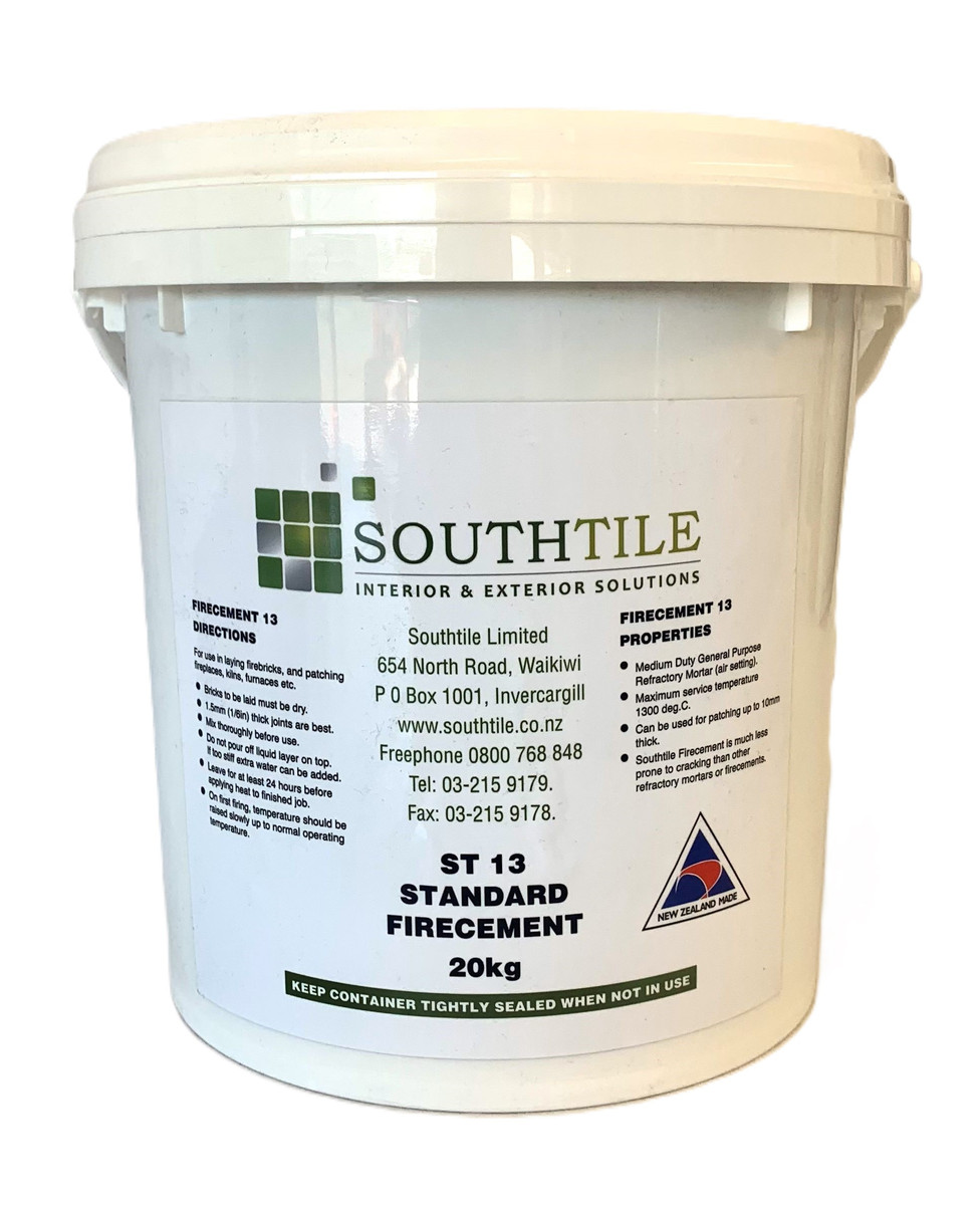 Fire Cement 20kg Bucket By Southtile Ltd