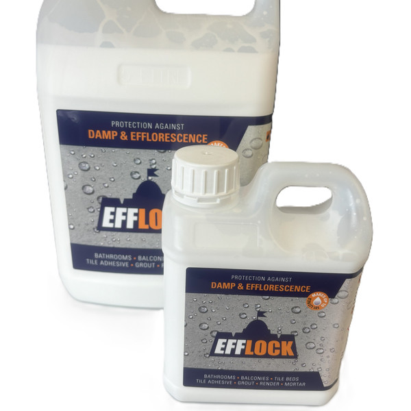 Efflock Protection Against Damp & Efflorescence 