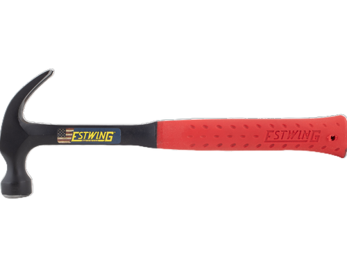 Estwing 20oz Curved Claw Hammer – Black with Red Handle by Southtile Ltd 