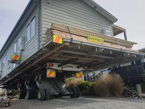 Carrying an oversize house
