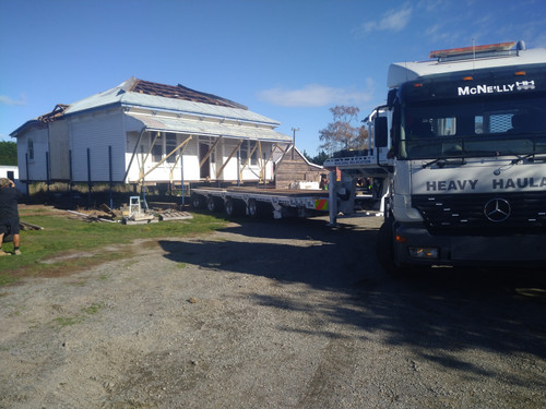 Moving a 110-year-old house from Ashburton to Waimate