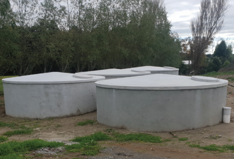 Harvey Tanks standard concrete water tanks