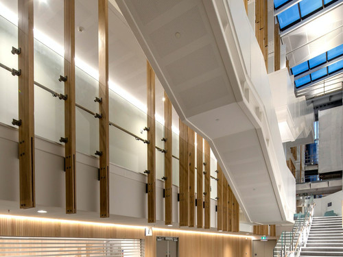 power and lighting at the new Dental School by Tansley Electrical