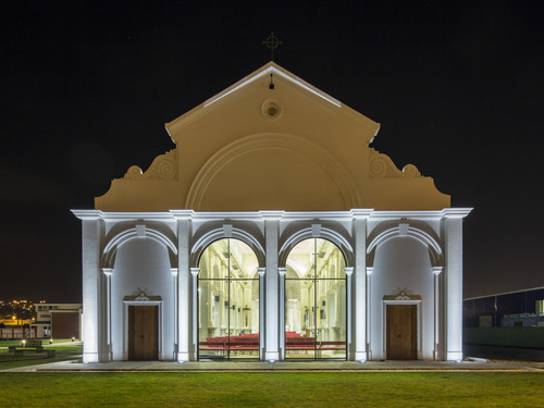 St Patrick's Basilica outside lighting by Tansley Electrical Dunedin