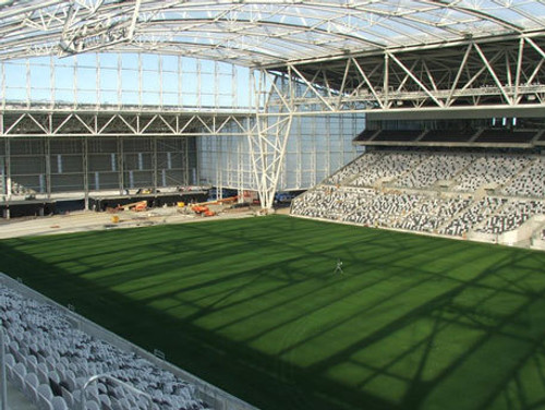 Forsyth Barr Stadium electrical work by Tansley Electrical as part of Milburn Electrical