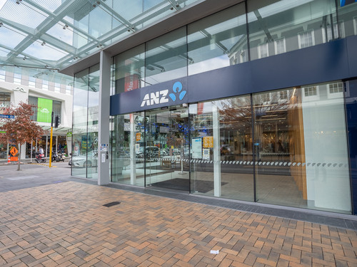 Commercial doors at ANZ by Commercial Door Services