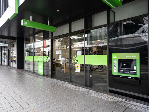 Kiwibank Christchurch CBD doors