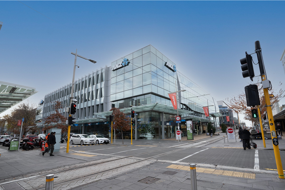 ANZ building in Christchurch