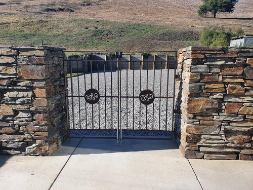 Decorative gate by Otago Engineering